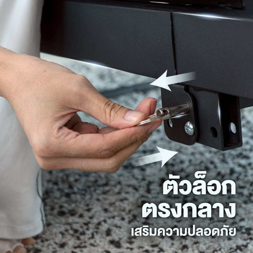 เครื่องพิลาทิส HOMEFITTOOLS PILATES REFORMER FOLDABLE รุ่น PRIME สีดำ (รวมอุปกรณ์เสริม)